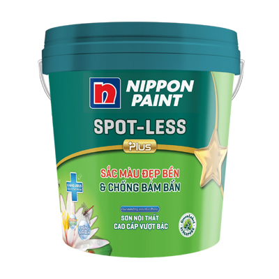 Sơn Nội Thất Nippon Spot-less Plus - Bóng Mờ 1 Sơn Nội Thất Nippon Spot-less Plus