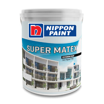 Sơn Ngoại Thất Nippon Super Matex- Bề Mặt Mờ 1 Sơn ngoại thất Nippon Super matex