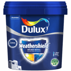sơn ngoại thất dulux weathershield bề mặt bóng