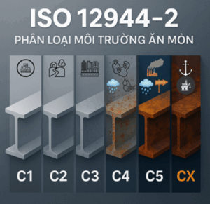 ISO 12944 - 2: Phân loại môi trường ăn mòn
